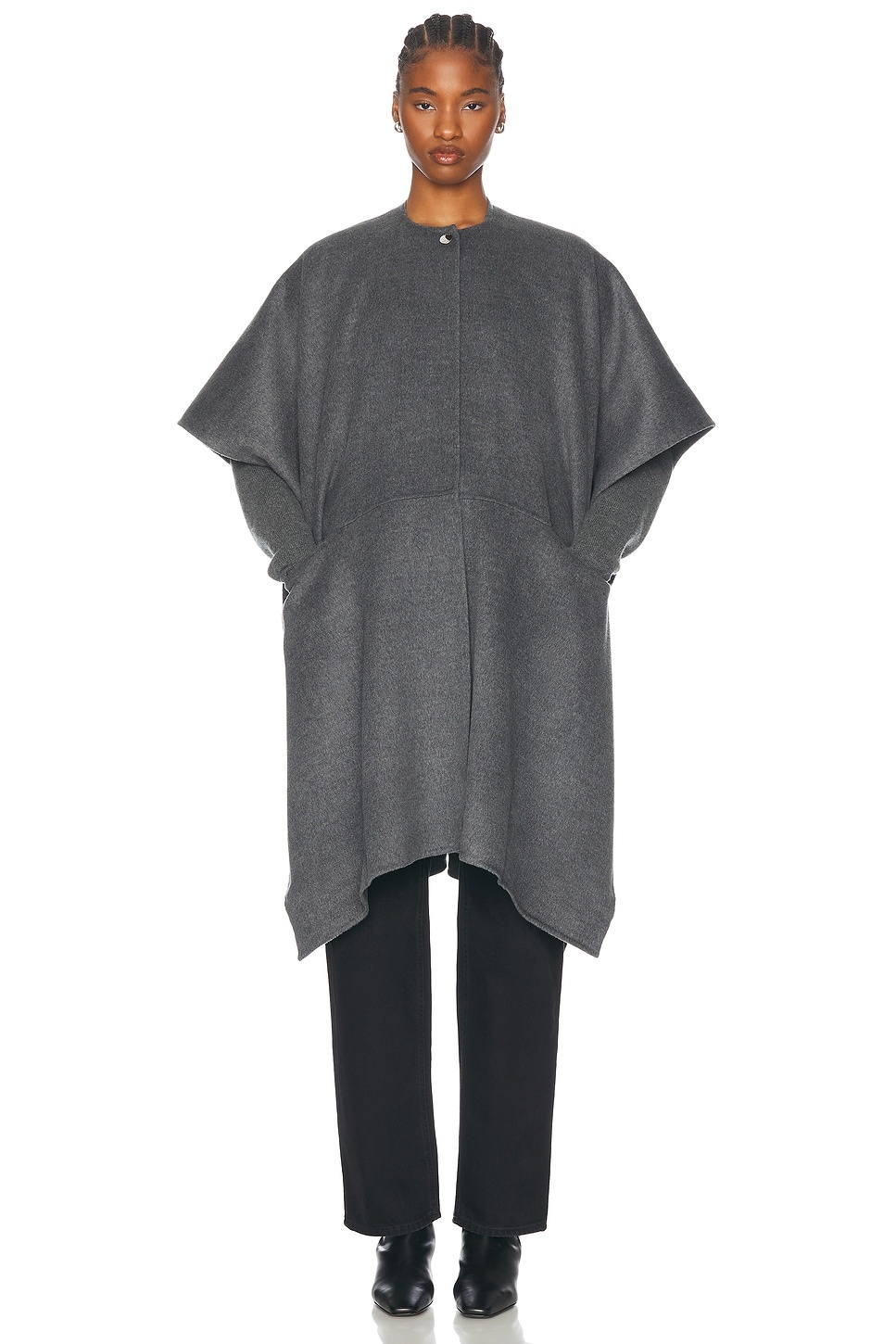Double Scarf Coat - 2