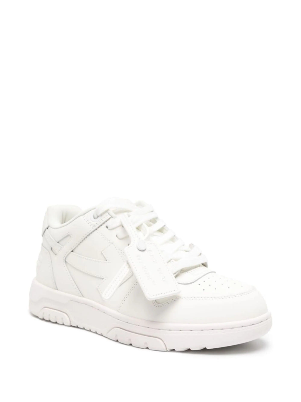 Off White Men Out Of Office Leather Sneakers - 2