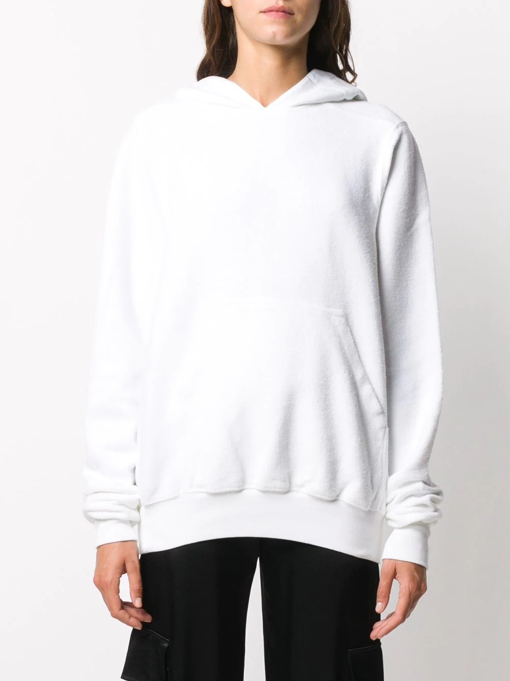 oversized drawstring hoodie - 3