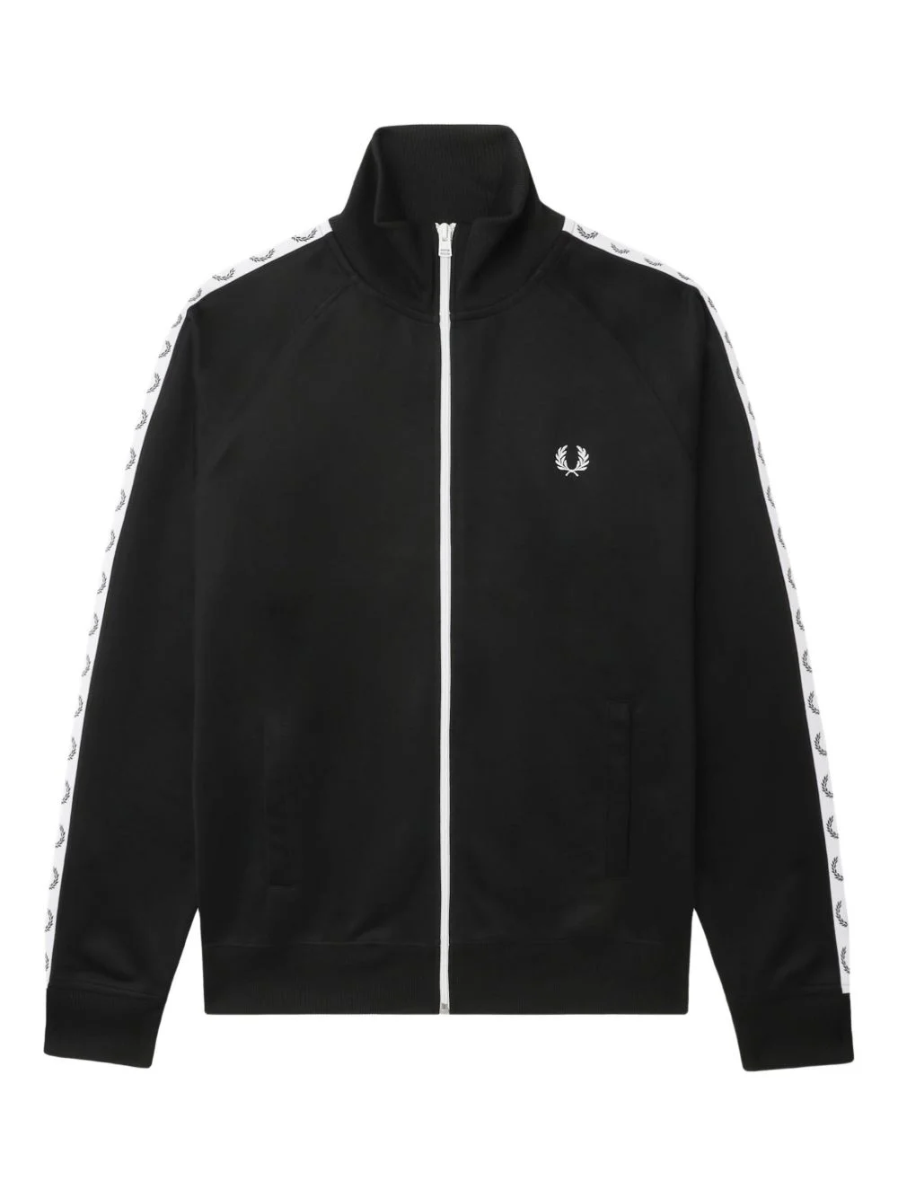 taped track sweatshirt - 1