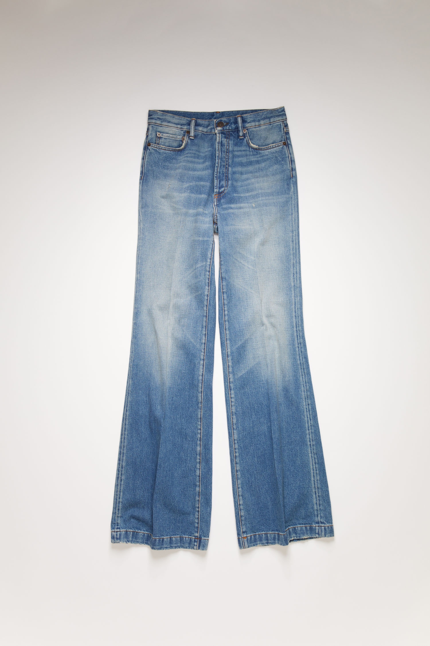 Bootcut fit jeans - Mid Blue - 1