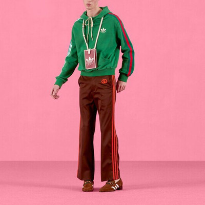 GUCCI Gucci x adidas Cotton Sweatshirt 'Green' 692107-XJEKQ-3826 outlook