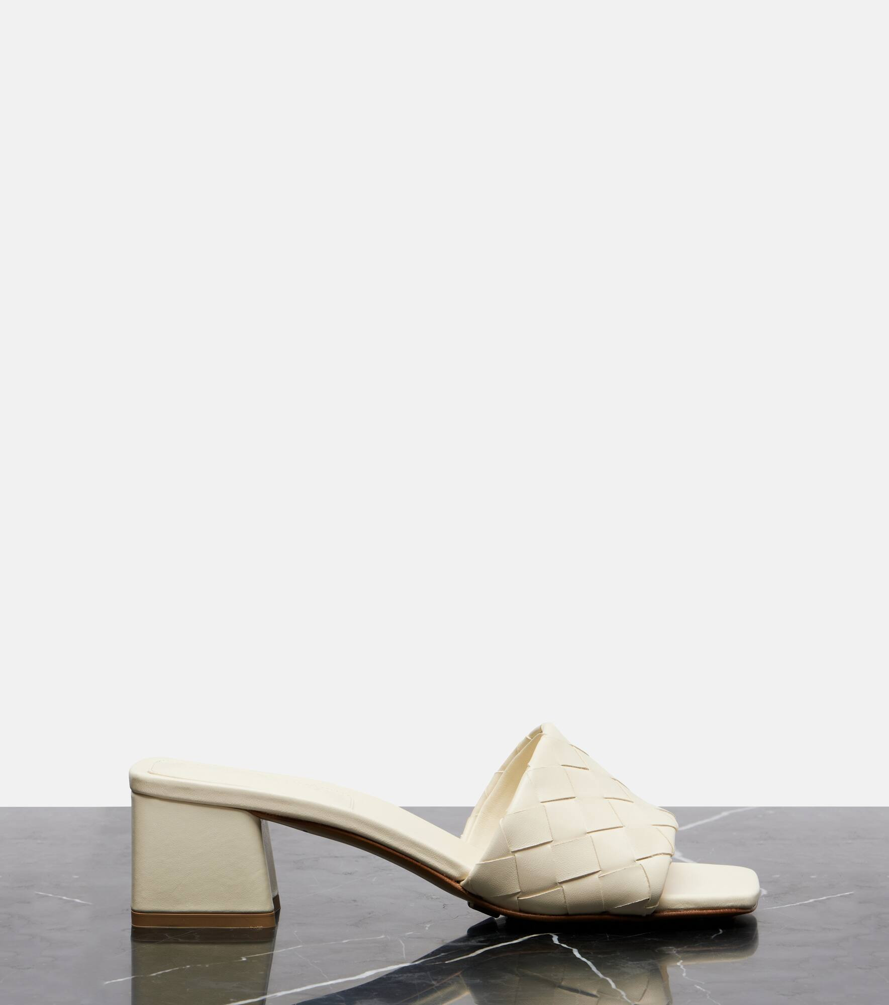 Parco 45 Intrecciato leather mules - 4