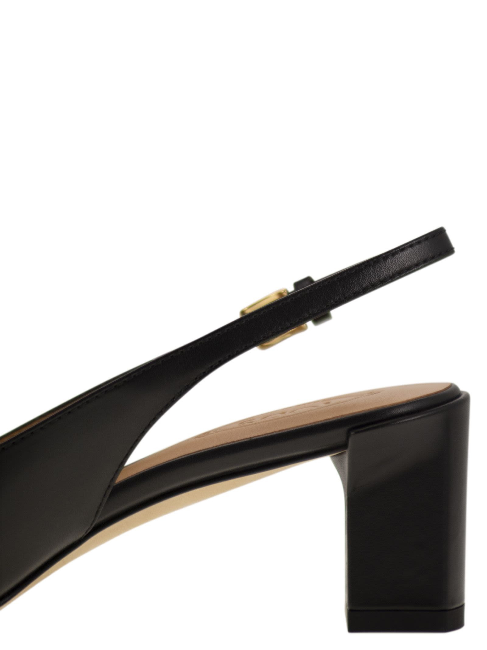 Tod's Women Slingback Leather Décolleté - 7