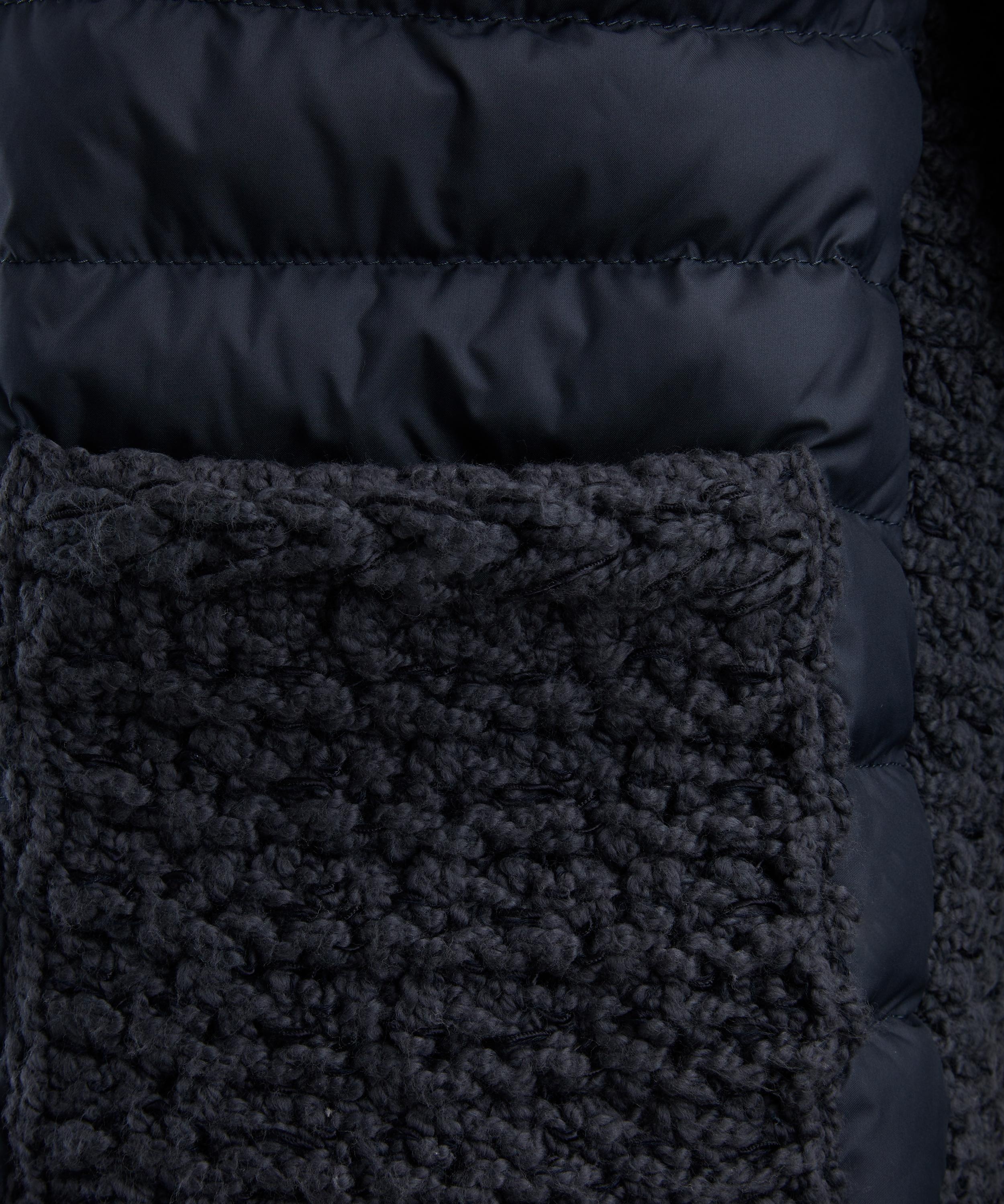 Padded Knitted Cardigan - 5