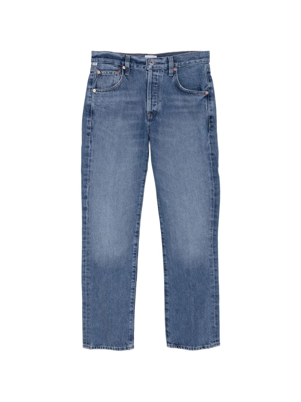 90's French high-rise jeans - 1