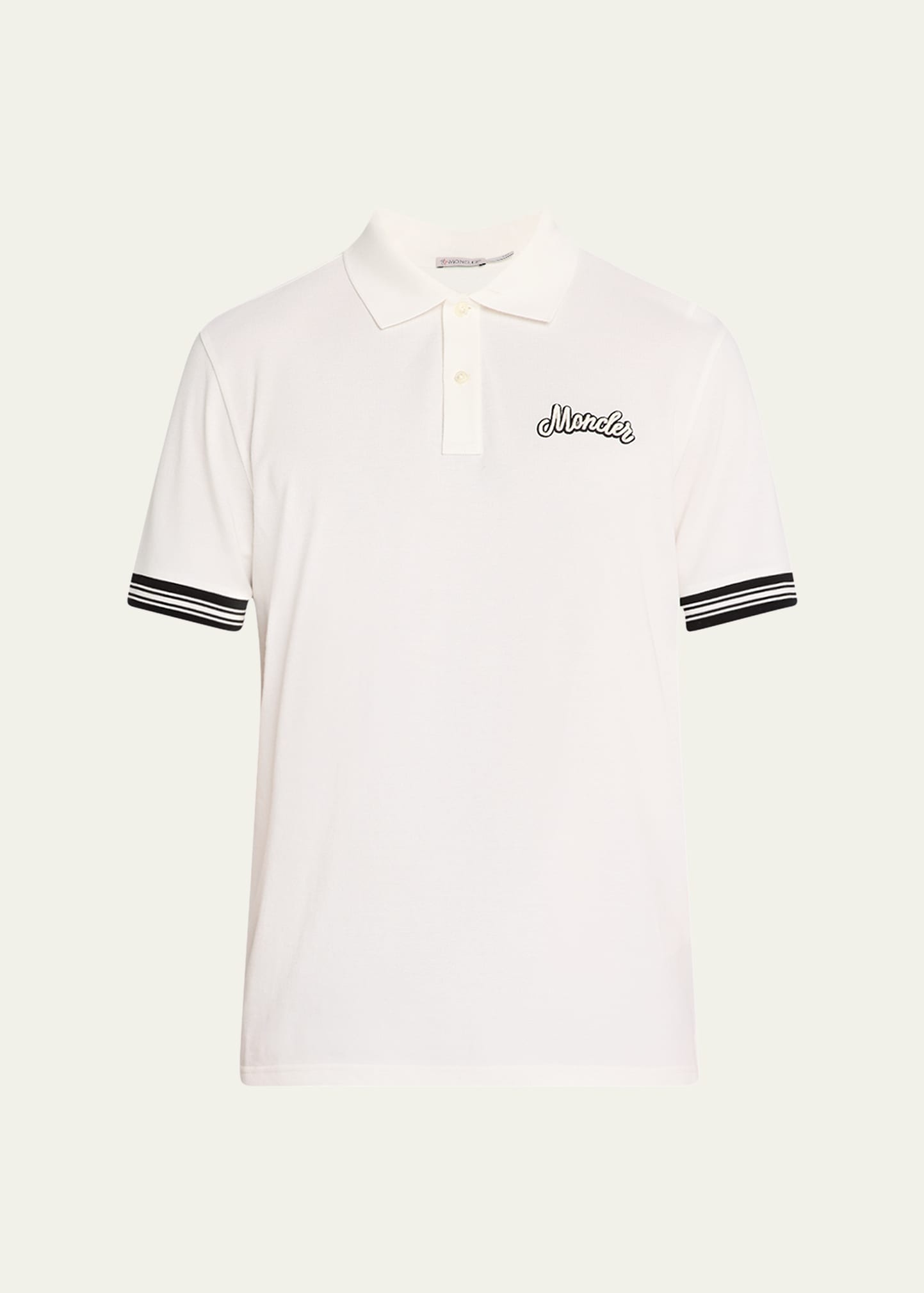 Men's Cotton Logo Polo Shirt - 1