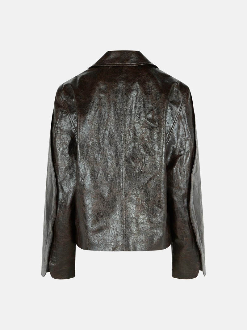 Séfr 'KEANE' BROWN POLYESTER JACKET outlook