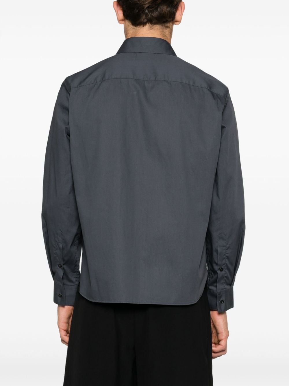 Thunderbolt-print cotton shirt - 4
