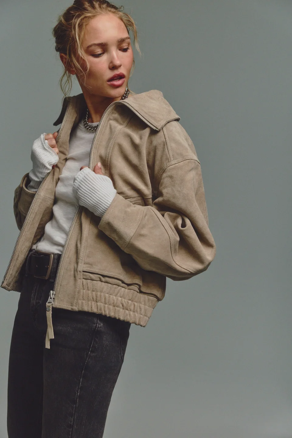 We The Free Desert Moon Suede Jacket - 1