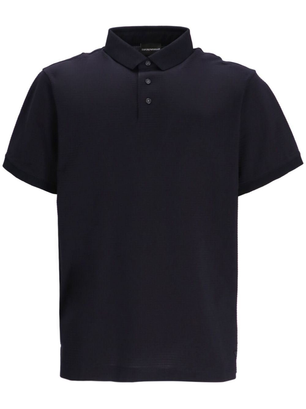 Front-zipped polo shirt - 1