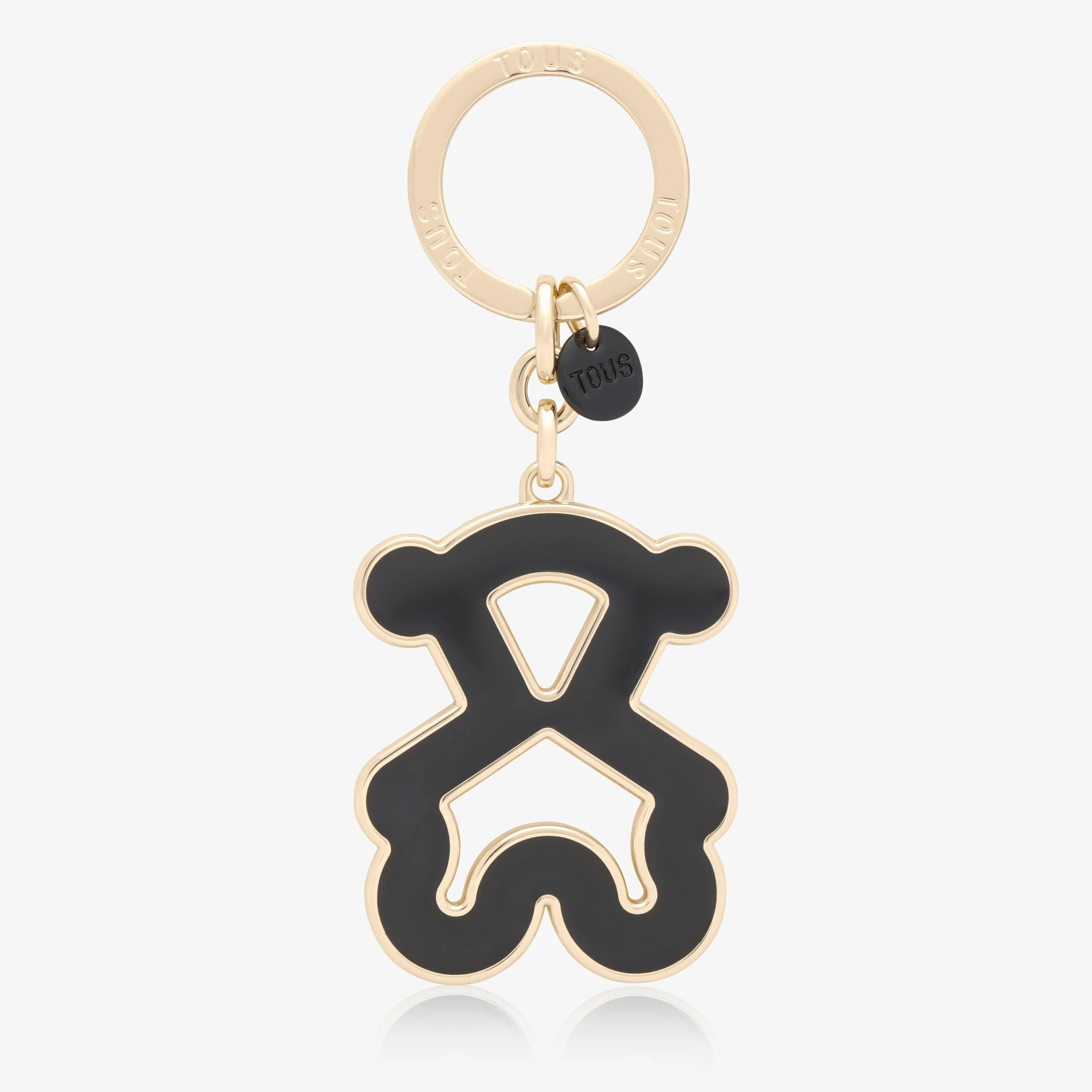 Gold-colored and black bear Key ring TOUS Bear - 1