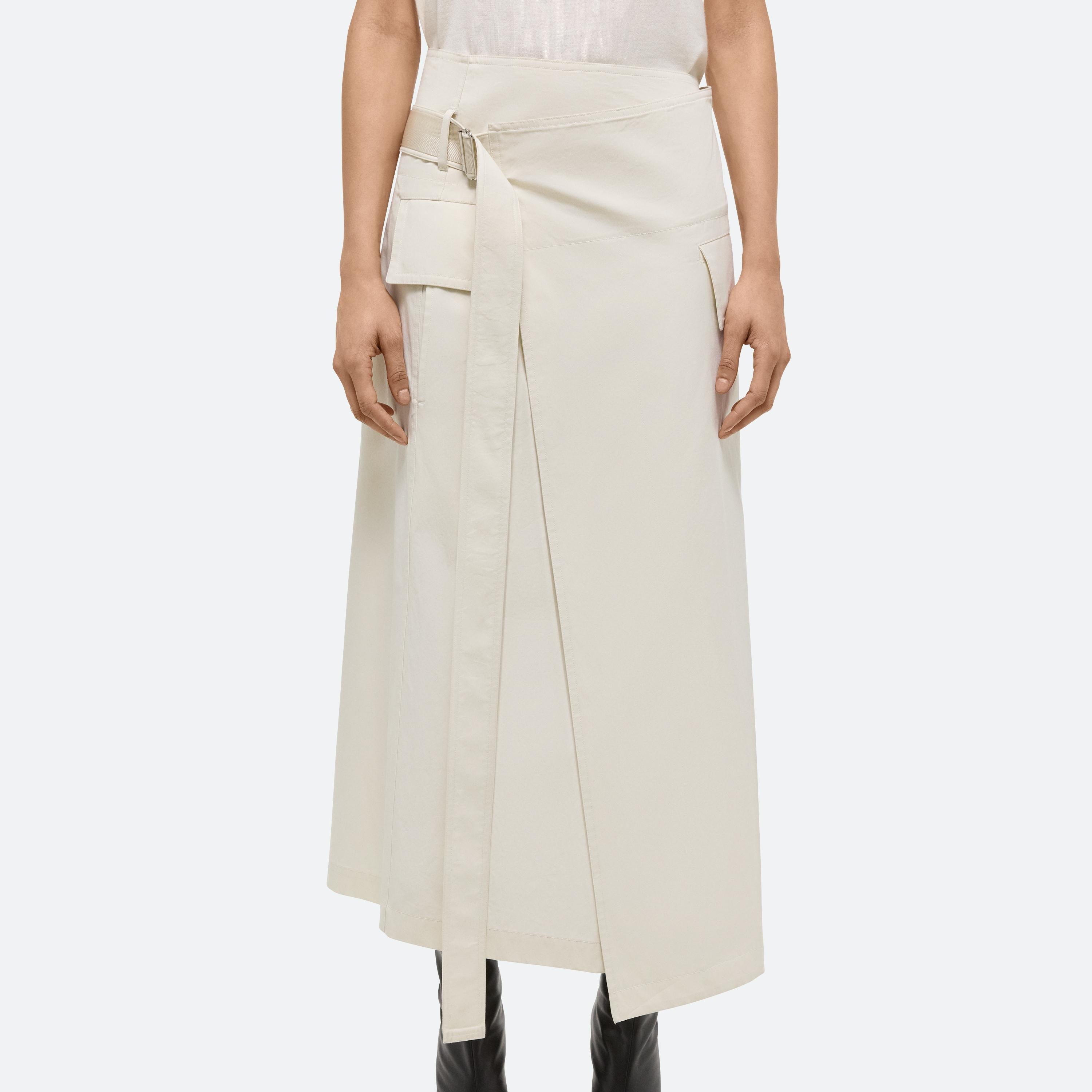 TRENCH WRAP SKIRT - 6