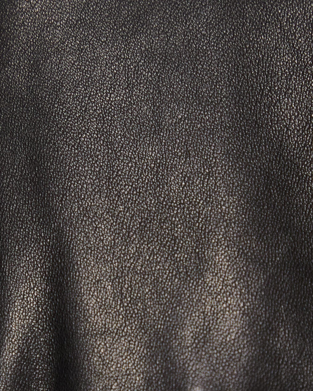 Jacket Relaxed Leather  Black - 6