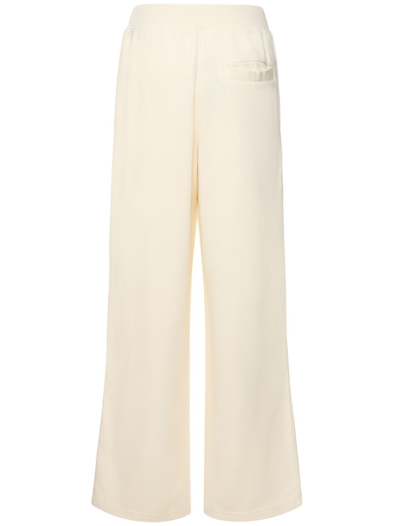 Classic cotton blend fleece pants - 3