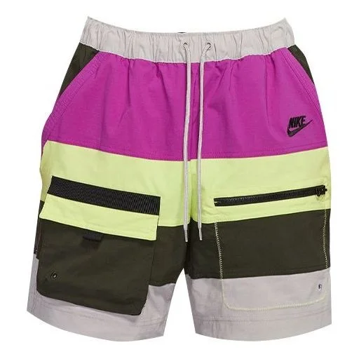 Nike Sportswear Woven Shorts Large Gray CU4225-033 - 1