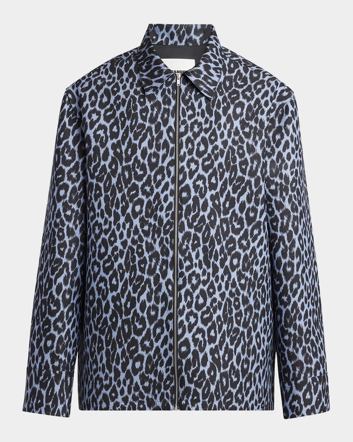 Men's Cheetah-Print Shirt Jacket - 1