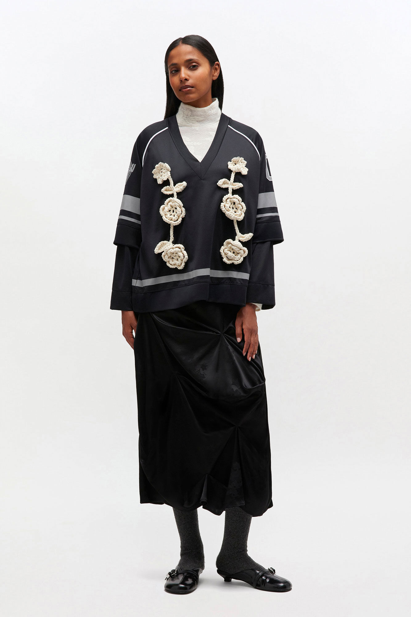 BLACK CYCORA LONG SLEEVE - 3