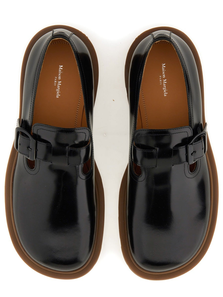 Maison Margiela Men Leather Monk. - 6