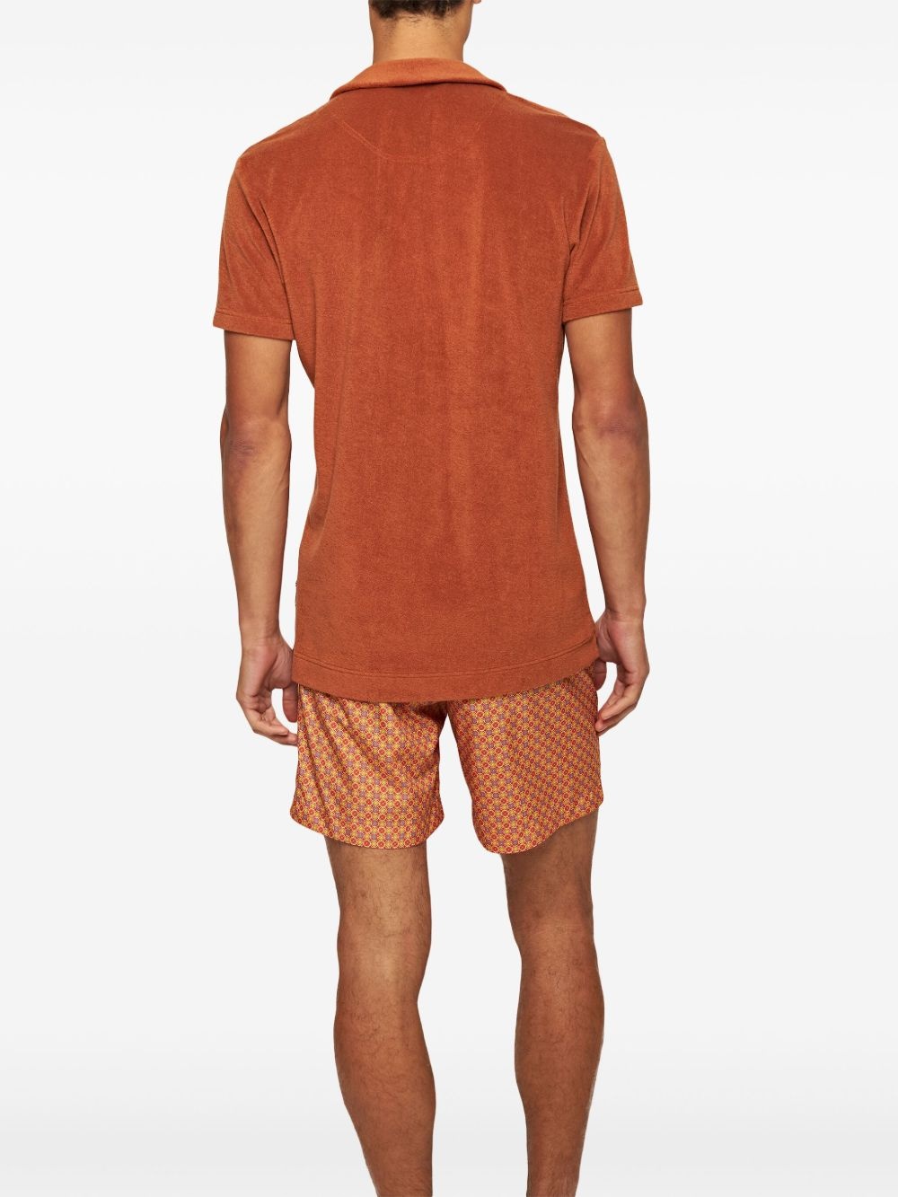 terry-cloth polo shirt - 3