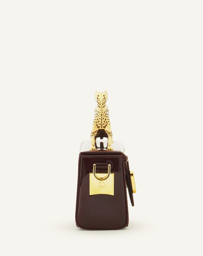 PENCIL CAT NANO PATENT LEATHER BAG 6