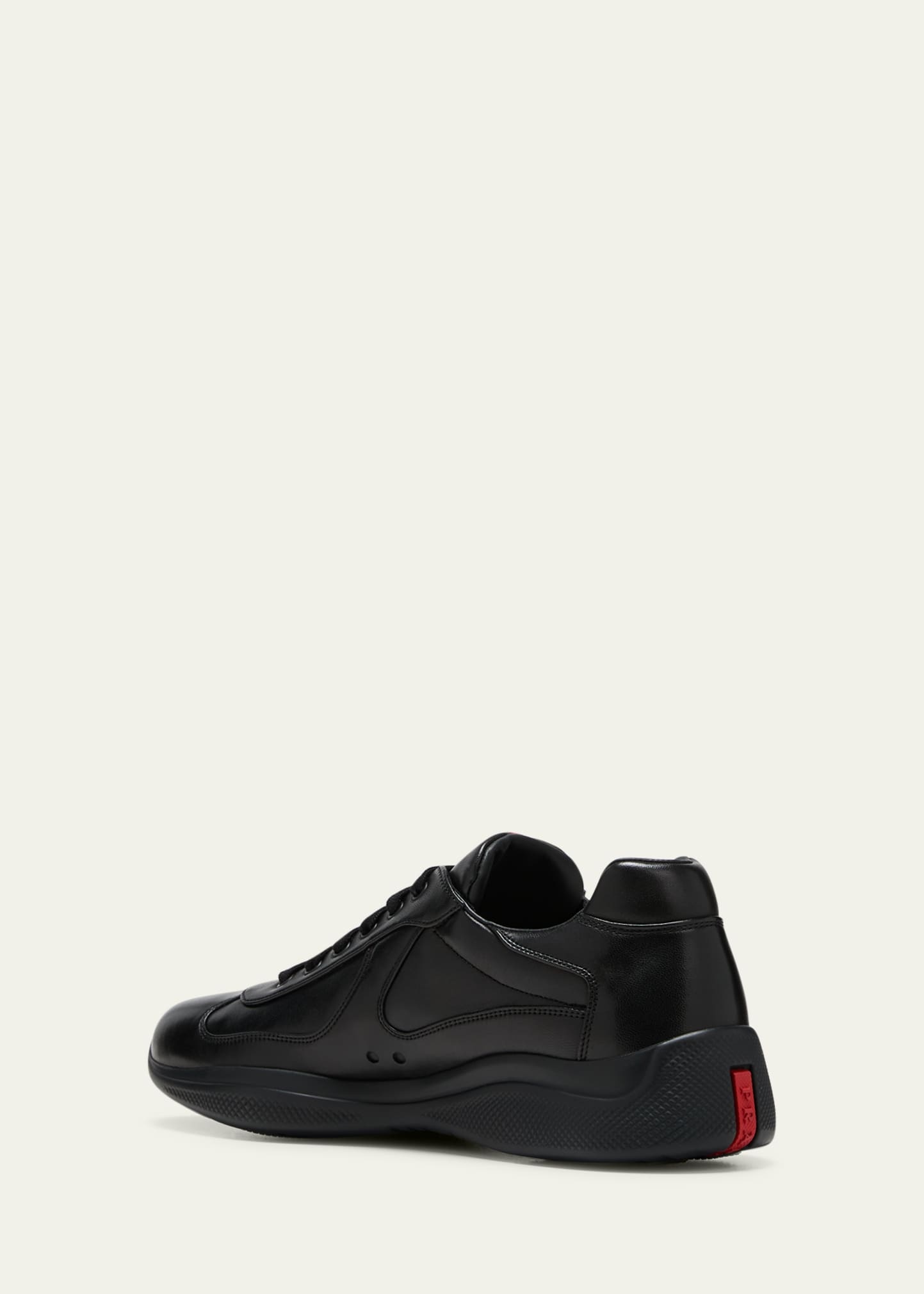 Men's Americas Cup Napa Leather Low-Top Sneakers - 4