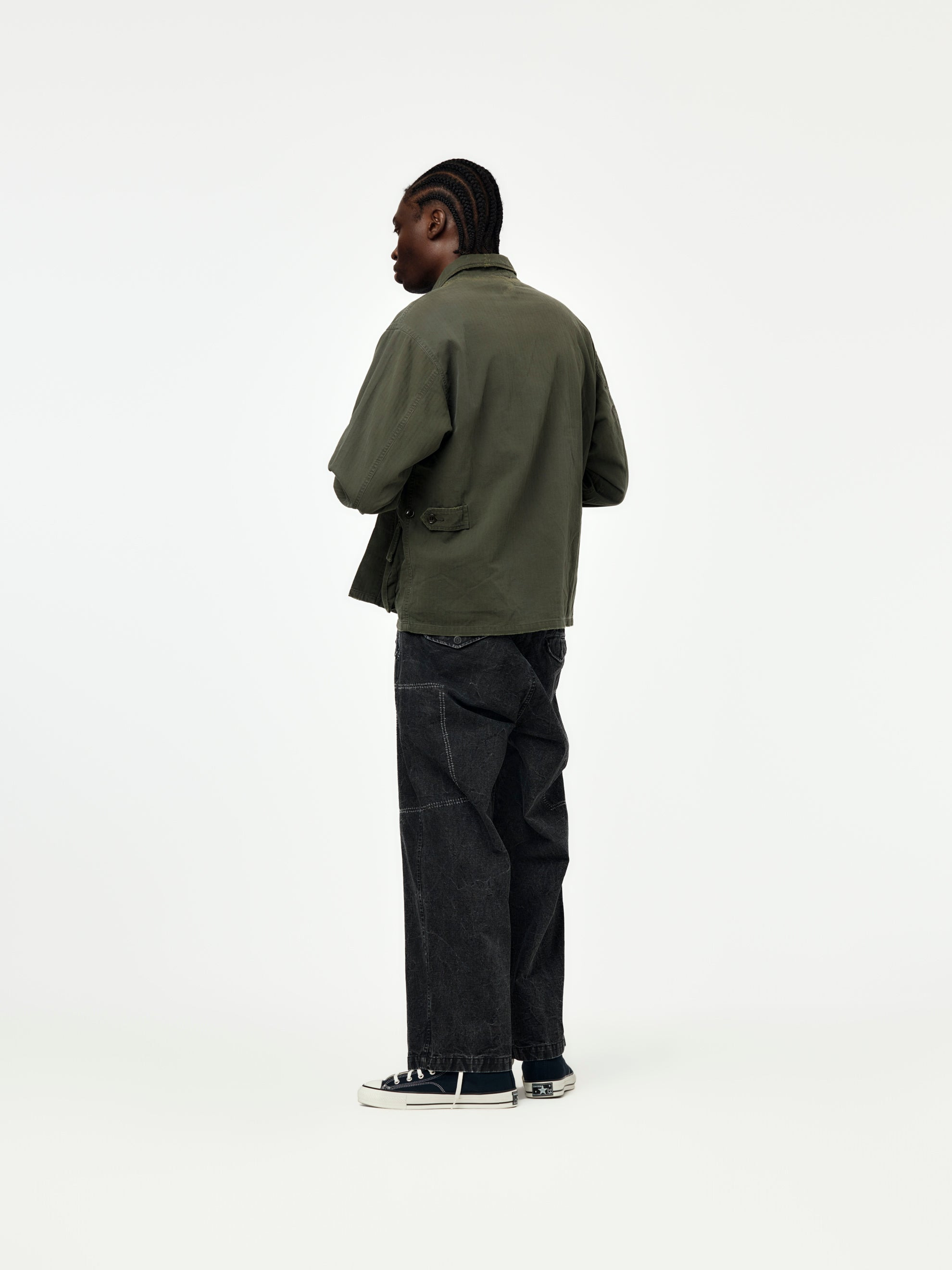 M-51 CUSTOM PANTS (BLACK) - 5