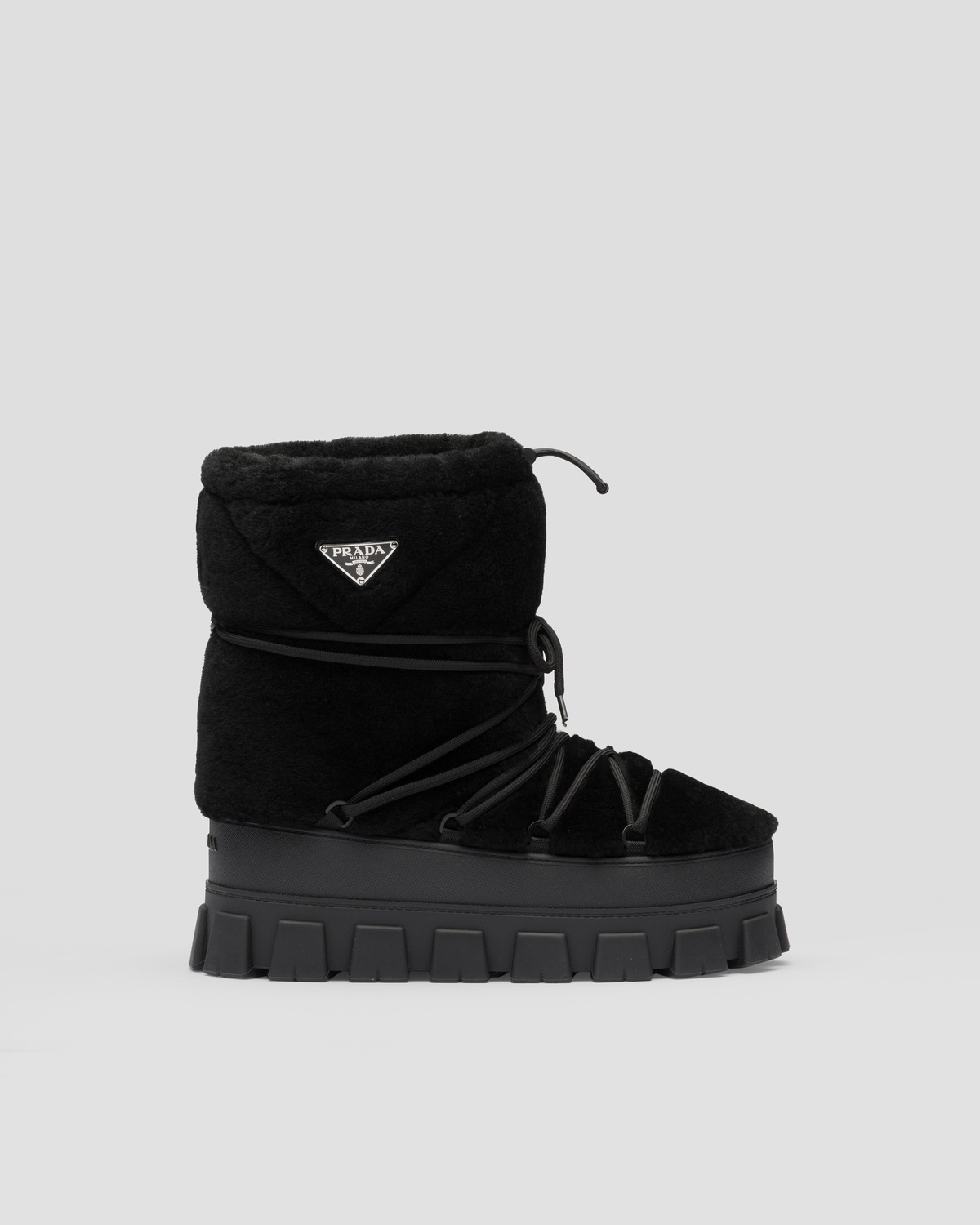 Shearling après ski booties - 1