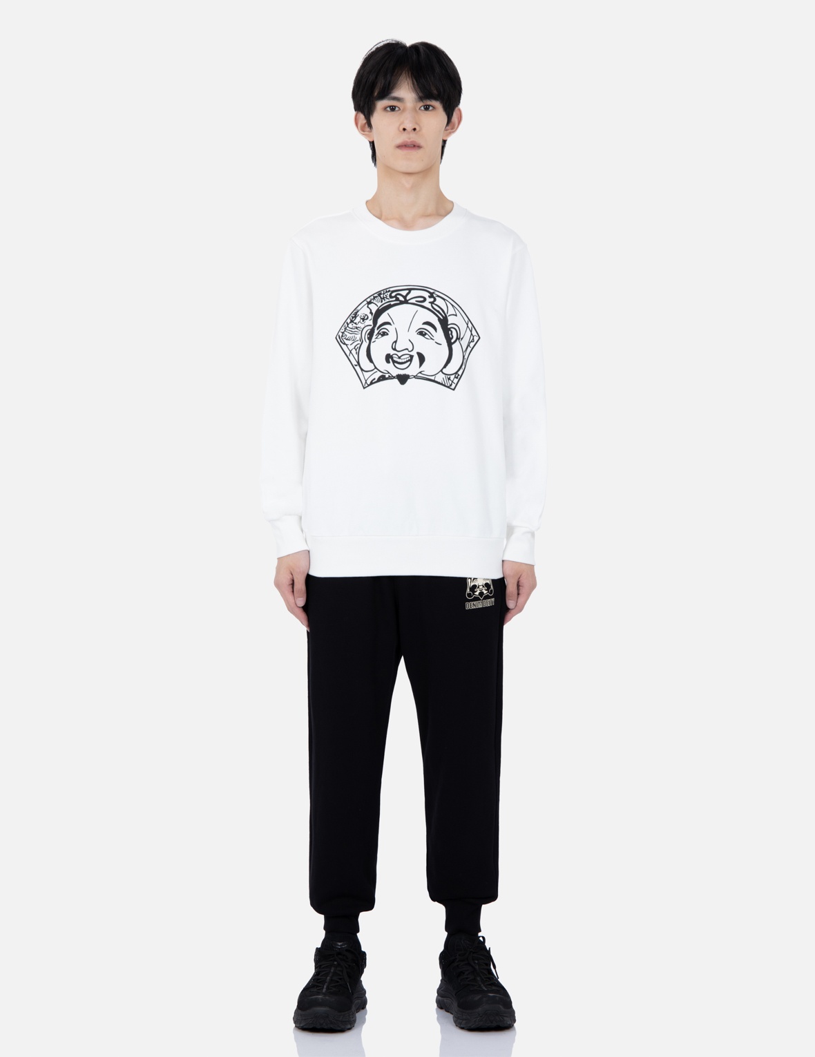 SEAGULL POCKET PRINT SWEATPANTS - 6
