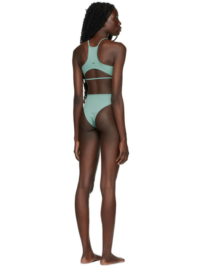 RUI SSENSE Exclusive Green High Waist Bikini outlook