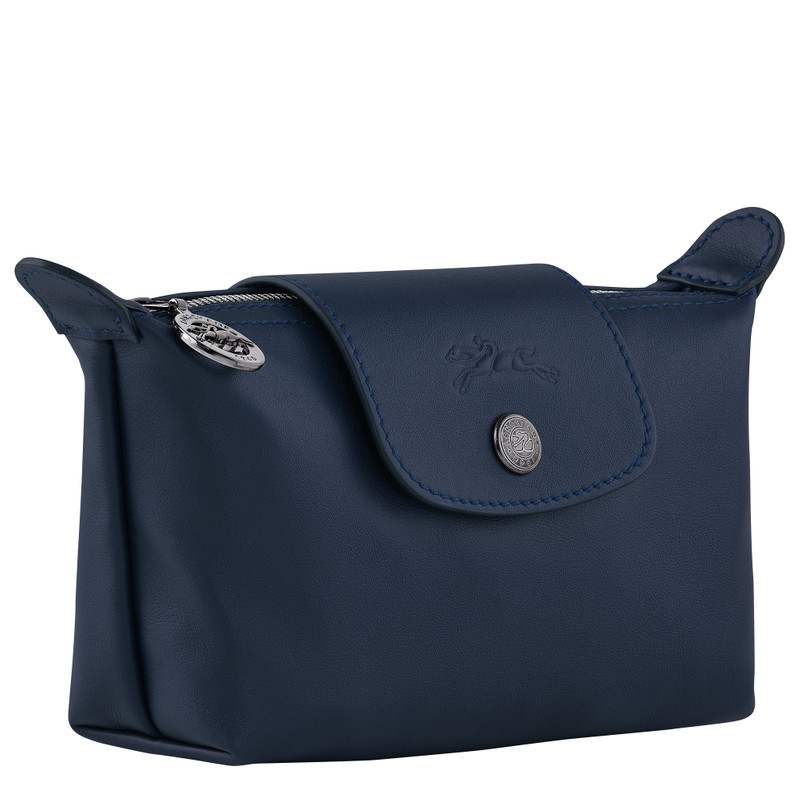 Longchamp Le Pliage Xtra Pouch Navy - Leather outlook