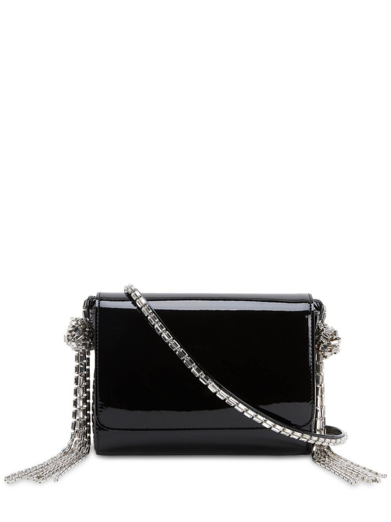 patent-finish clutch bag 1