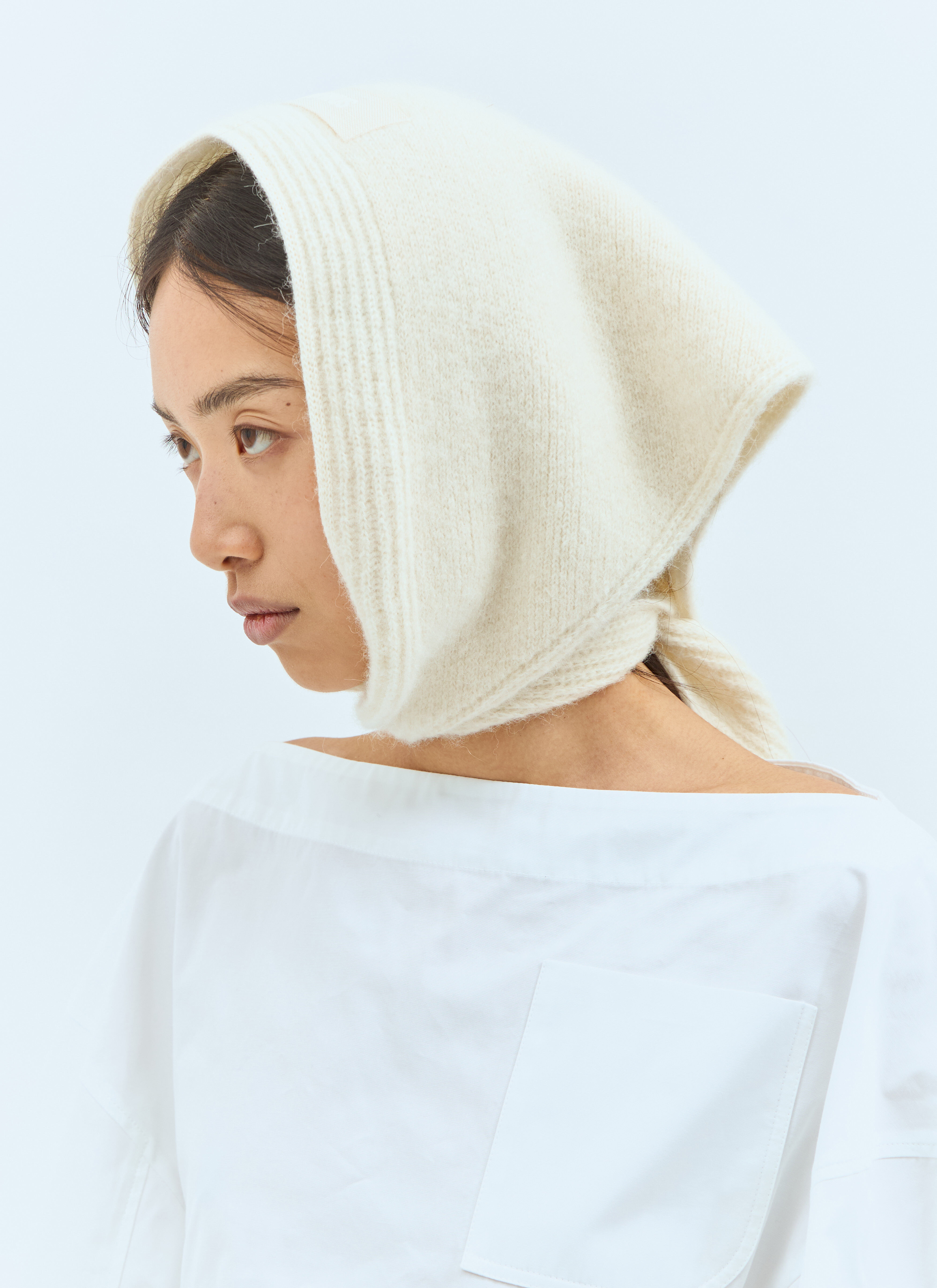 Le Chale Gros Grain Scarf - 4