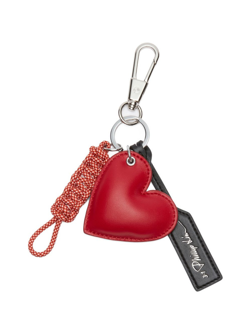 Heart charm key fob 1