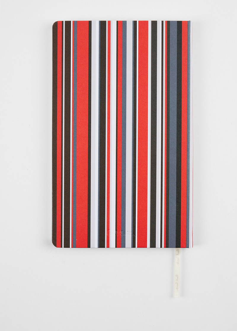 Paul Smith Paul Smith for Manchester United - Red 'Signature Stripe' Notebook outlook
