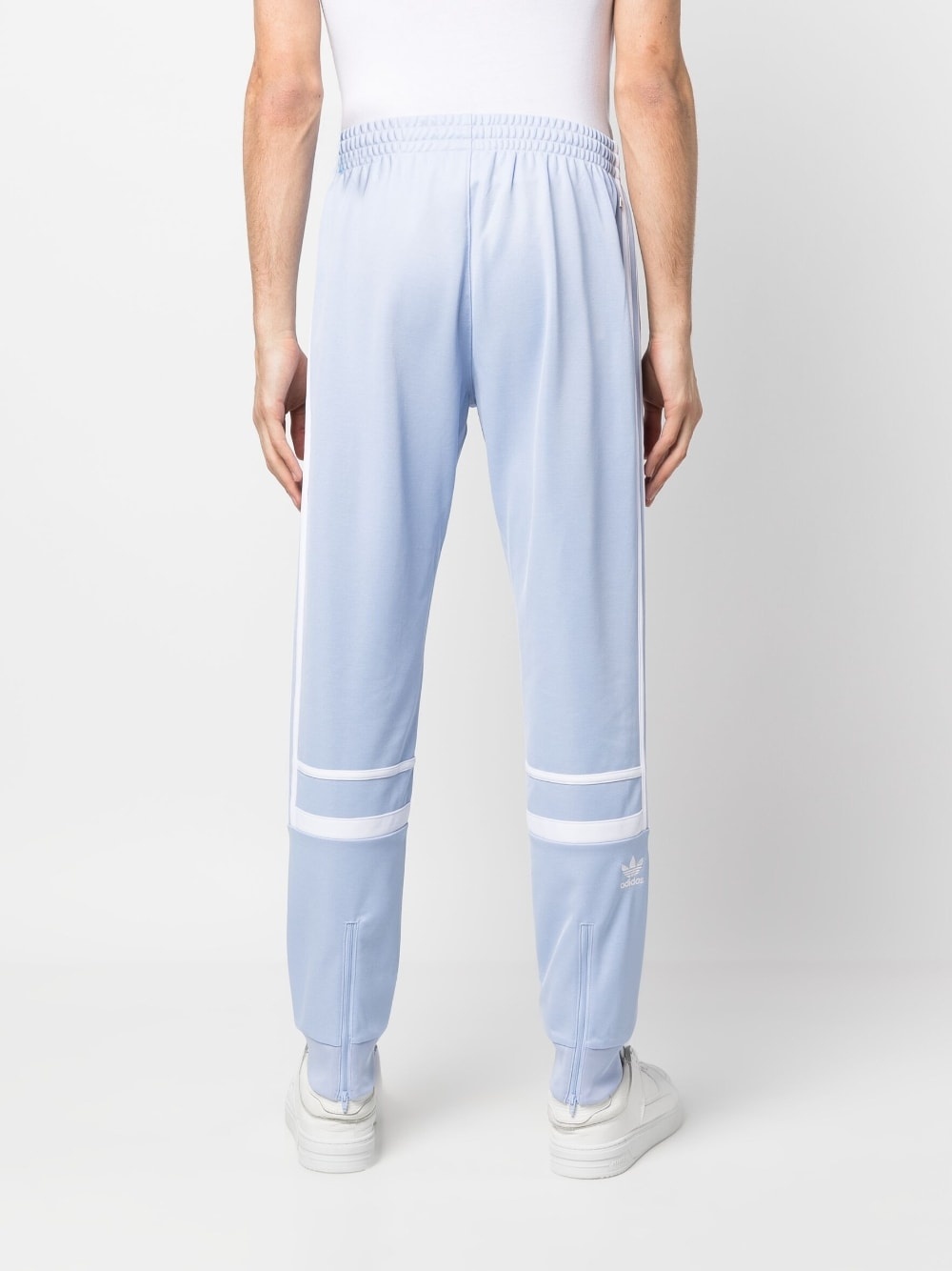 side-stripe track pants - 4