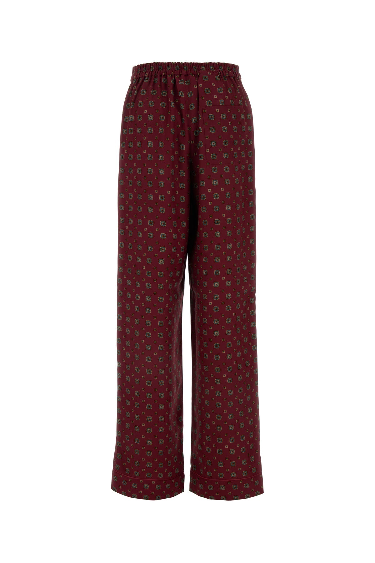 Printed silk pant - 2