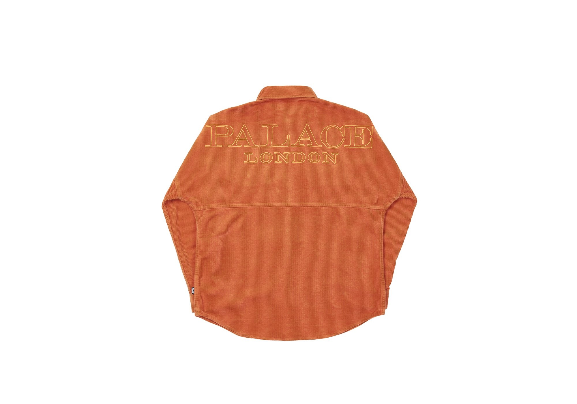 WASHED DROP SHOULDER CORD SHIRT BRANDY - 1