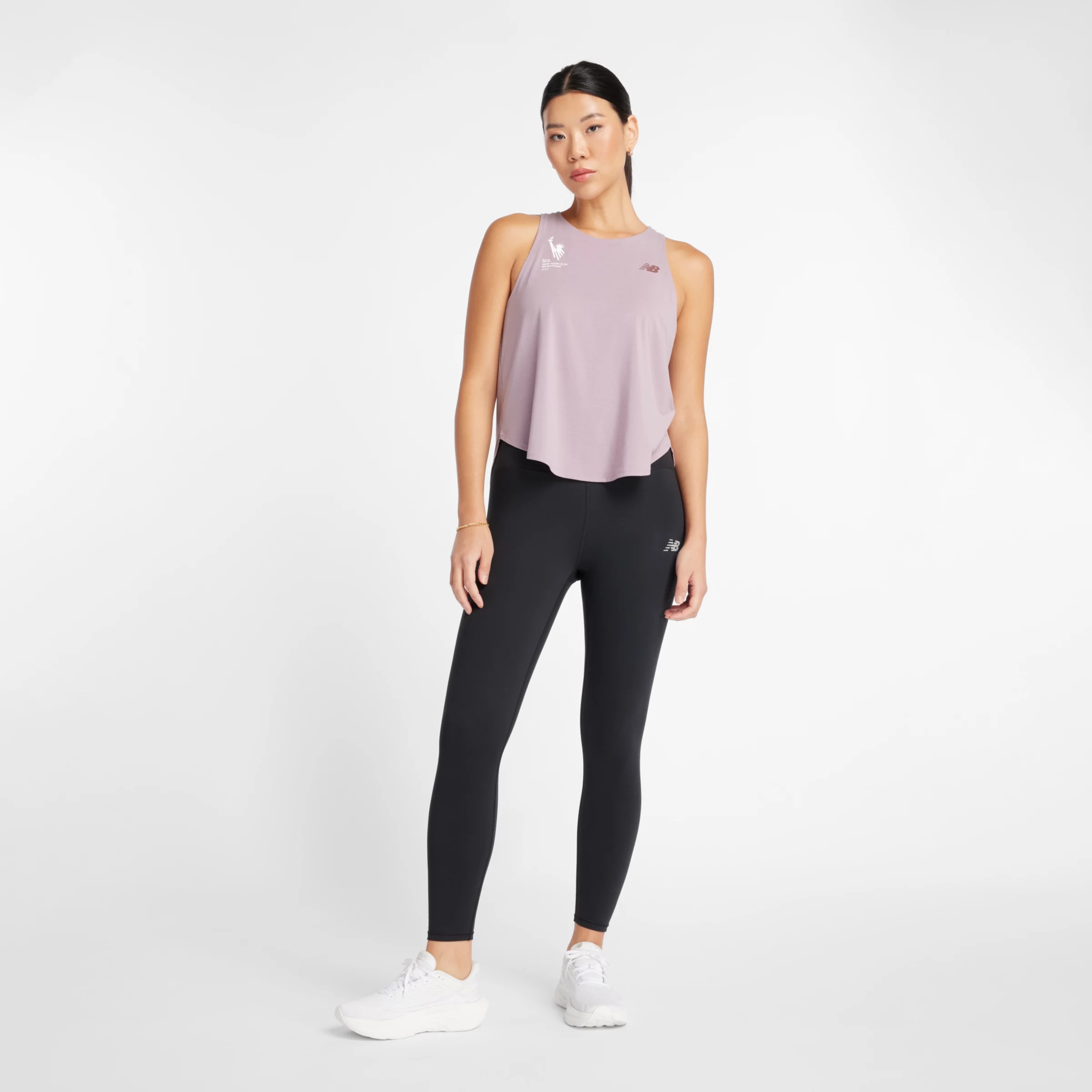 NYC Marathon Drapey Jersey Tank - 7