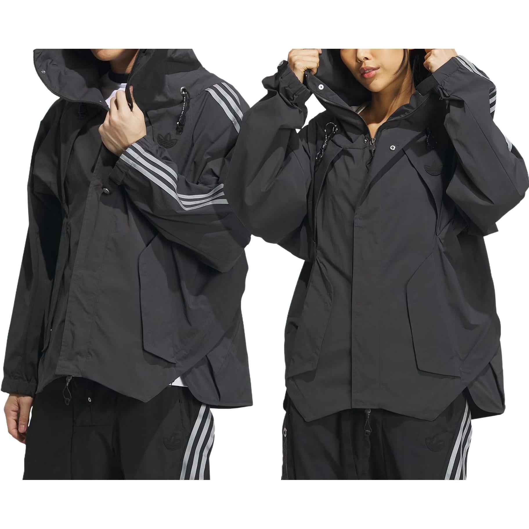 adidas Originals x HAMCUS Jackets 'Black' HY4194 - 4