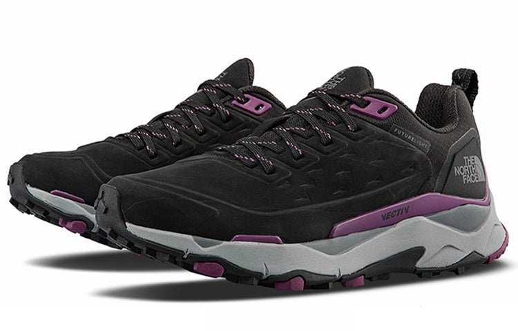 (WMNS) THE NORTH FACE Vectiv Exploris Futurelight Hiking Shoes 'TNF Black Pikes Purple' 5G3C-1D8 - 3
