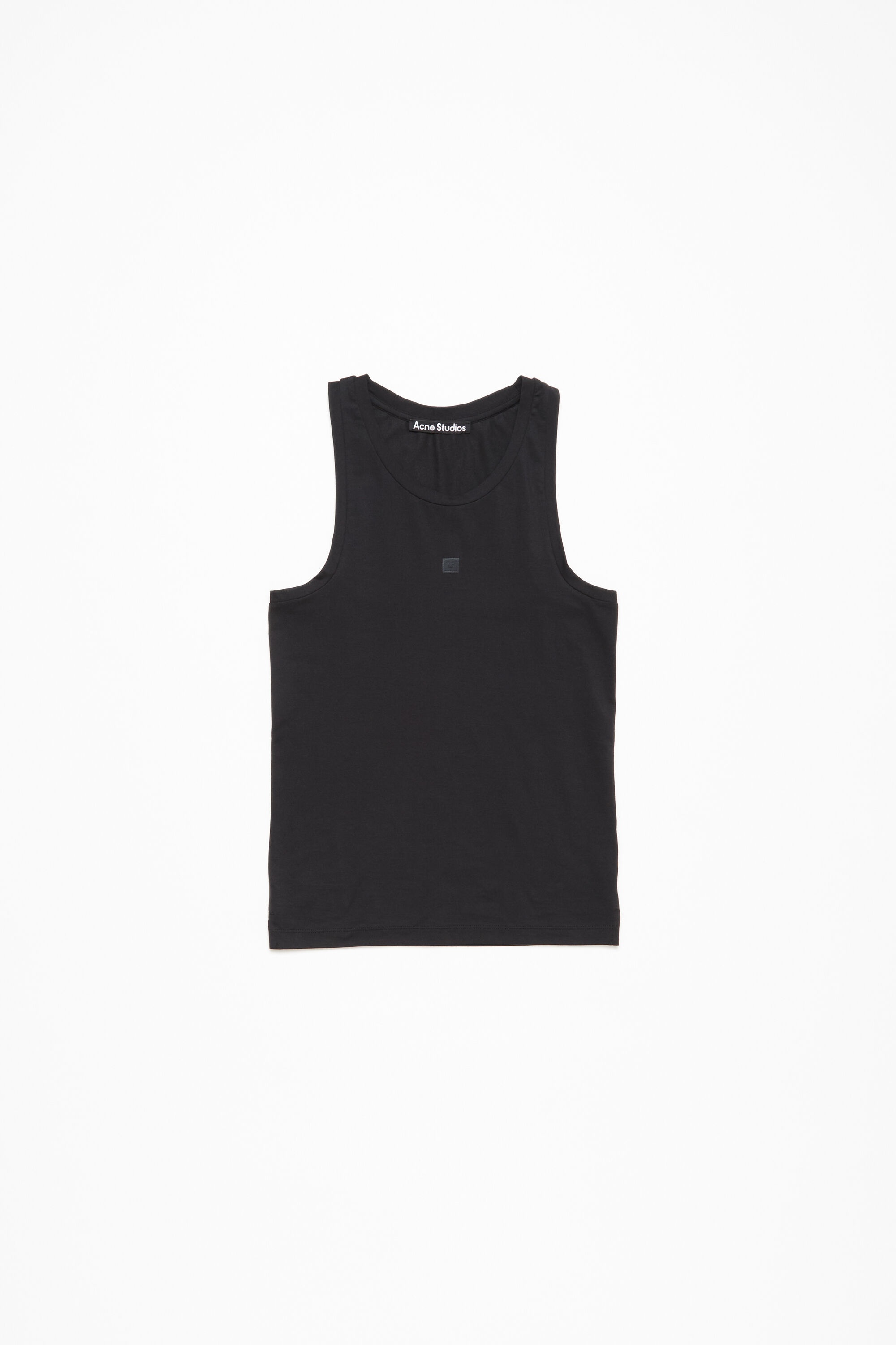Jersey tank top - Black - 5