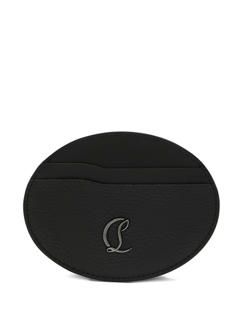 Christian Louboutin Mooncrest oval cardholder outlook