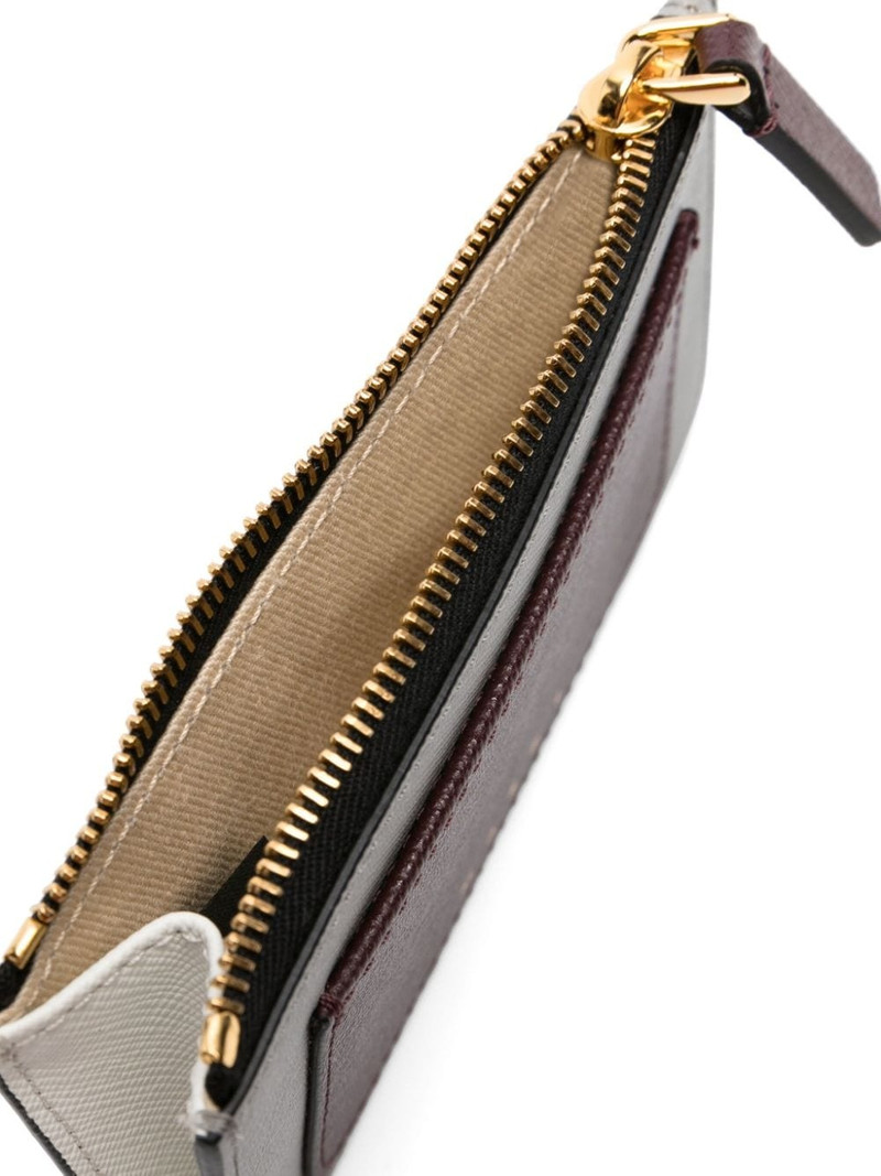 saffiano logo-print wallet 3
