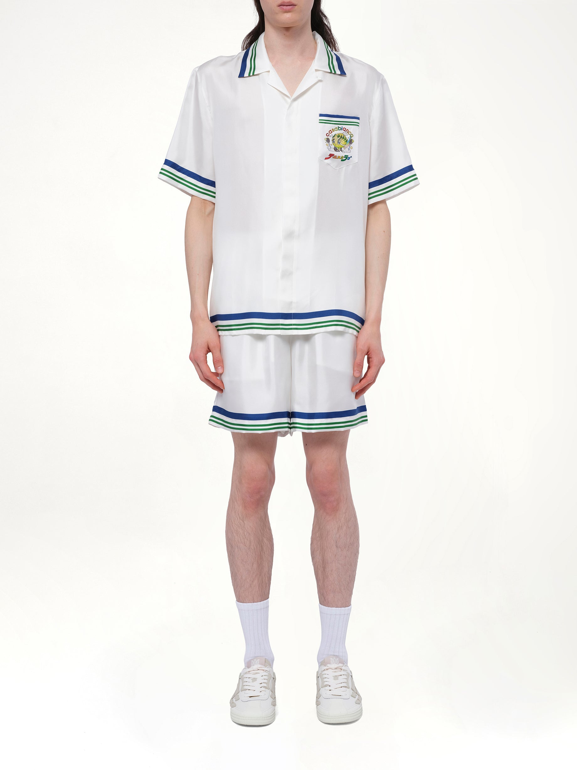 Kawaii Tennis Boy Shirt in Multicolour - 7