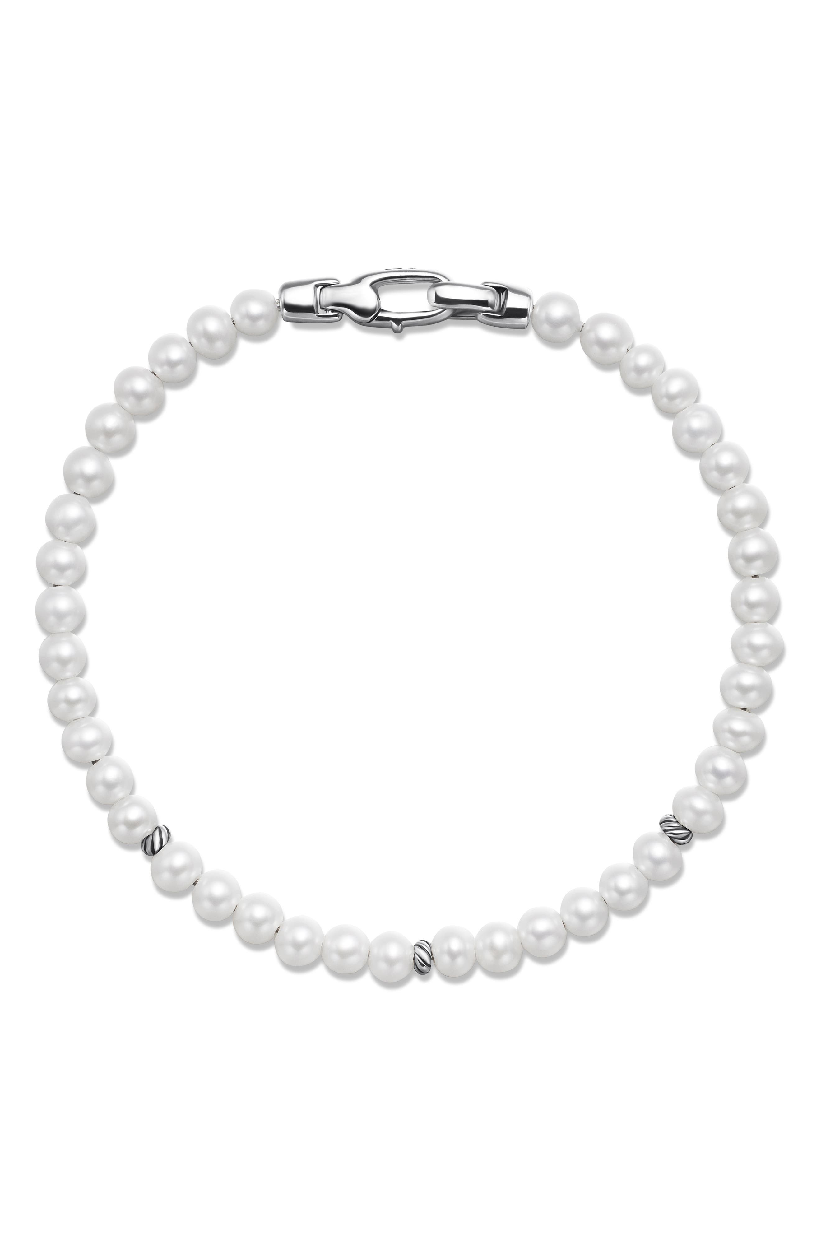 David Yurman Spiritual Beads Bracelet in Pearl/Silver at Nordstrom - 5