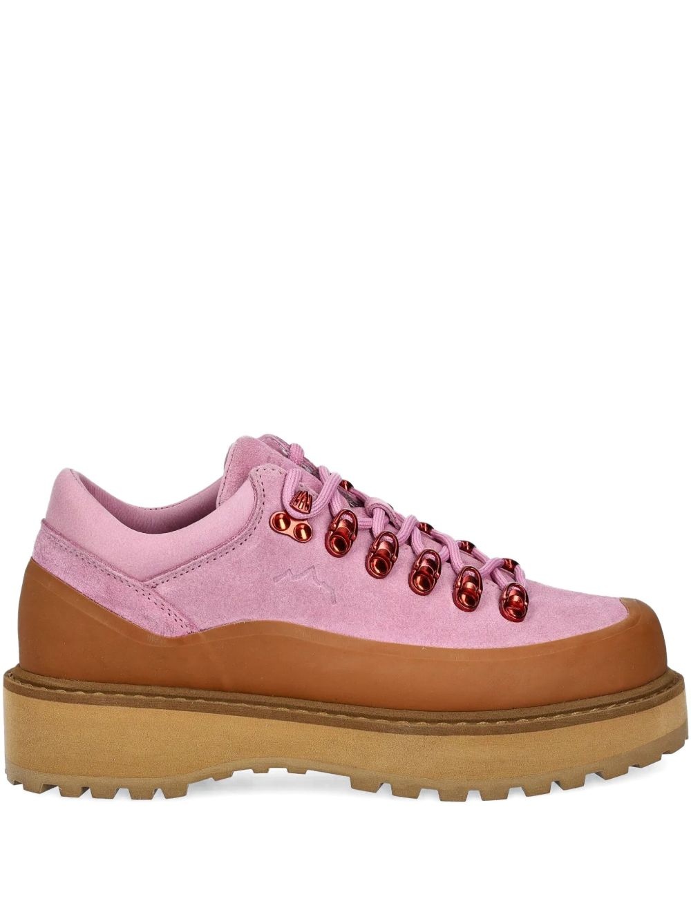 Cornaro Gomma lace-up suede boots - 1