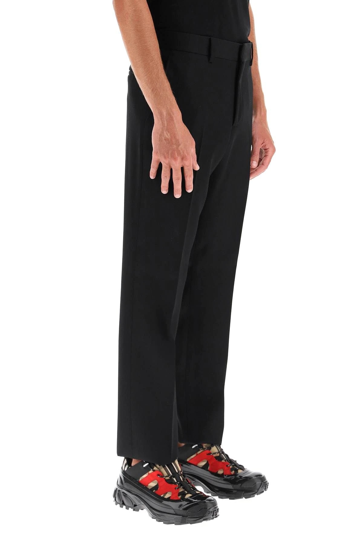 TAILORED WOOL TROUSERS - 3