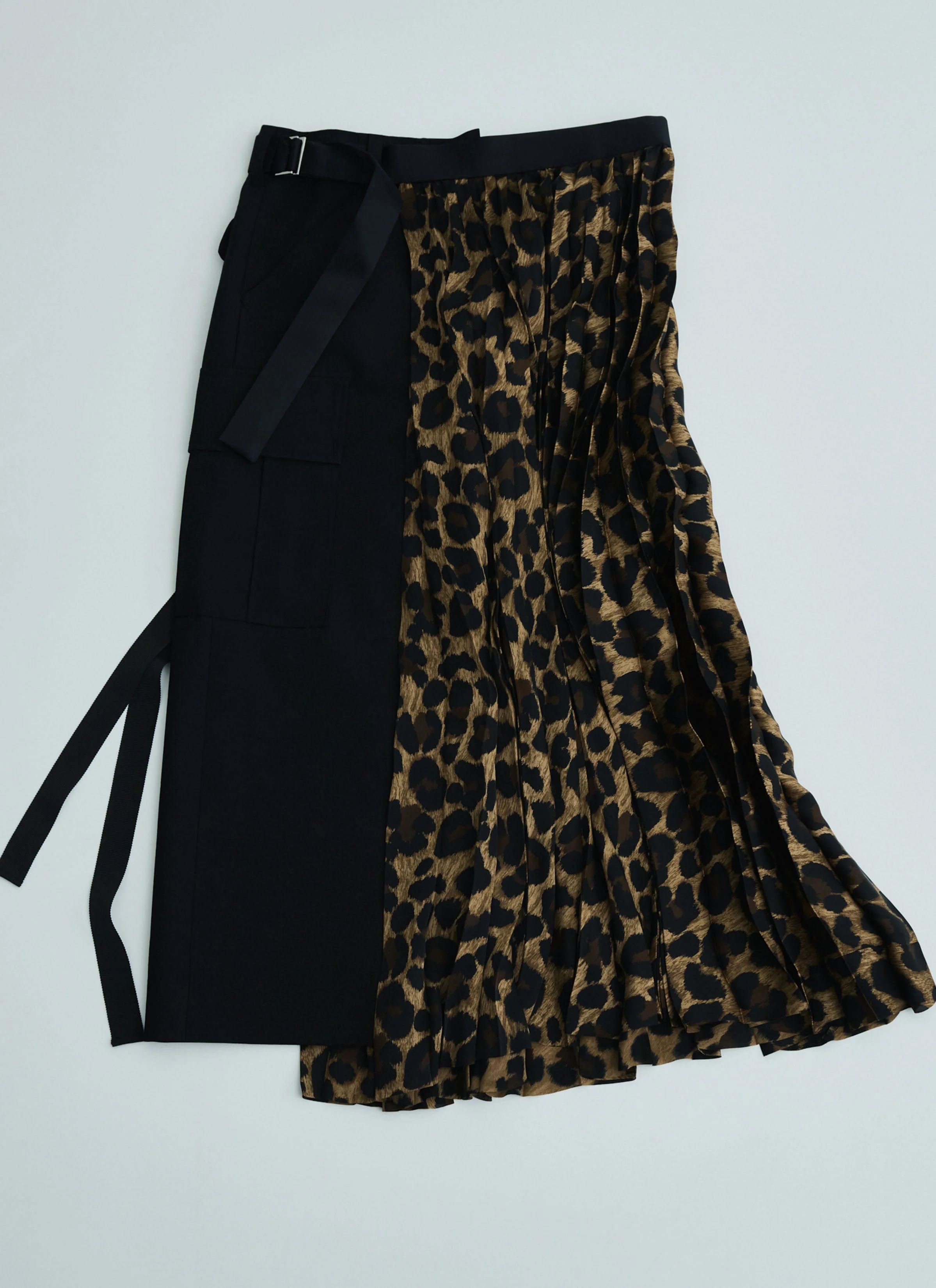 Leopard x Suiting Skirt - 1