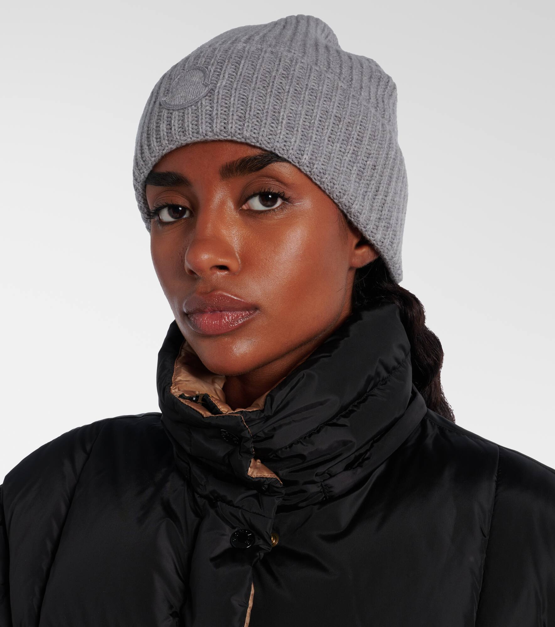 Ribbed-knit cashmere beanie - 2